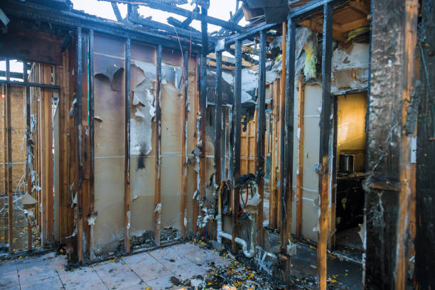 Professional Soot Cleanup technician working in Franklinville, NJ